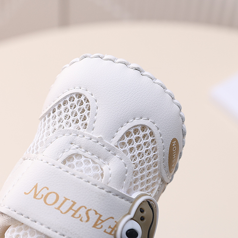 Fashion Baby First Walkers 2026 Spring New Kids Sneakers Comfort Breathable Boys' Mesh Shoes Simple Versatile Girls Casual Shoes