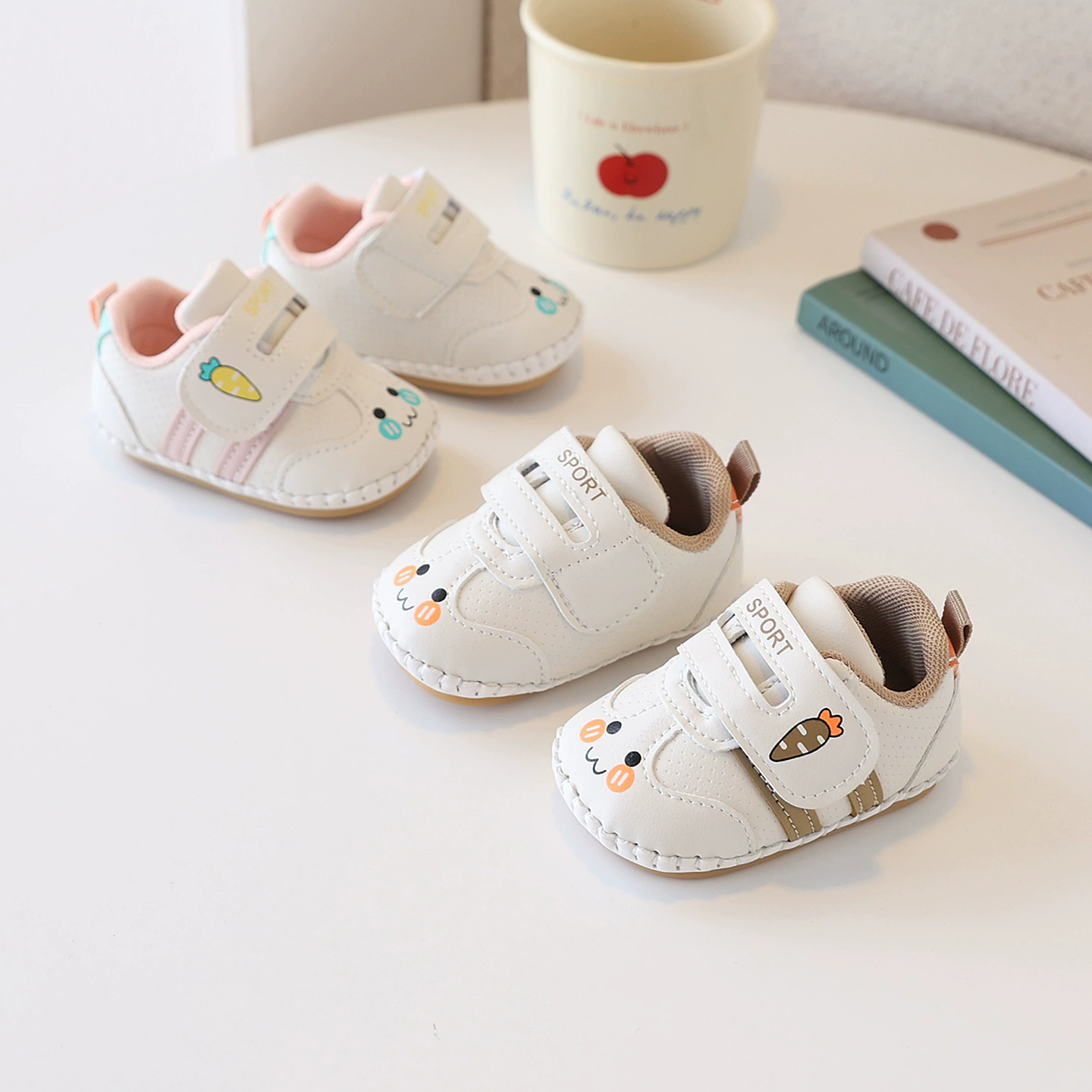 Cute Baby Shoe Spring New Cartoon Soft Sole Walking Shoe 0-1year Old Boy Girl Casual Shoe Versatile Kids Shoes