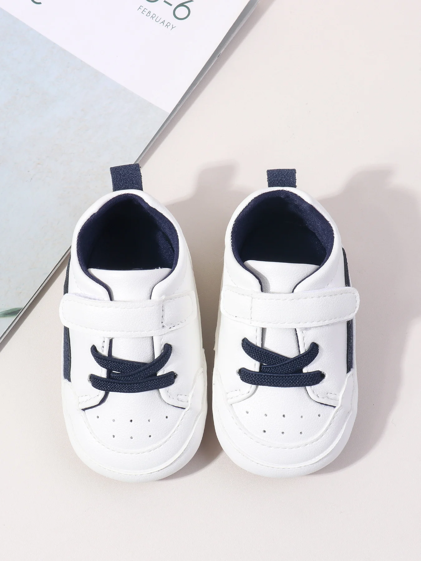 Spring and Autumn New Infant and Baby Trendy Front-toe Shoes with Non-slip Soles for Indoor Sports Shoes For 0-18 Months
