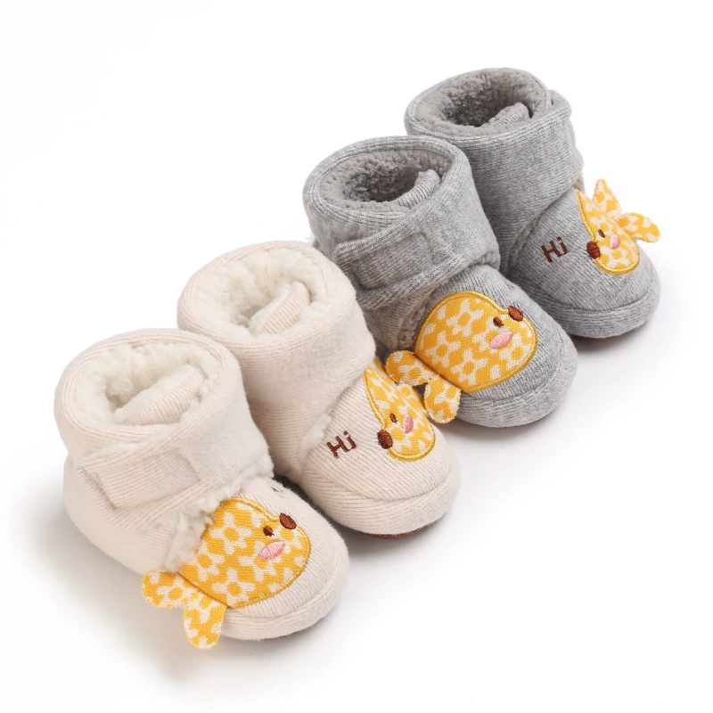 Fashion Baby Girls Boys Cute Soft Cartoon Cotton Toddler shoes First Walker Shoes for Newborns