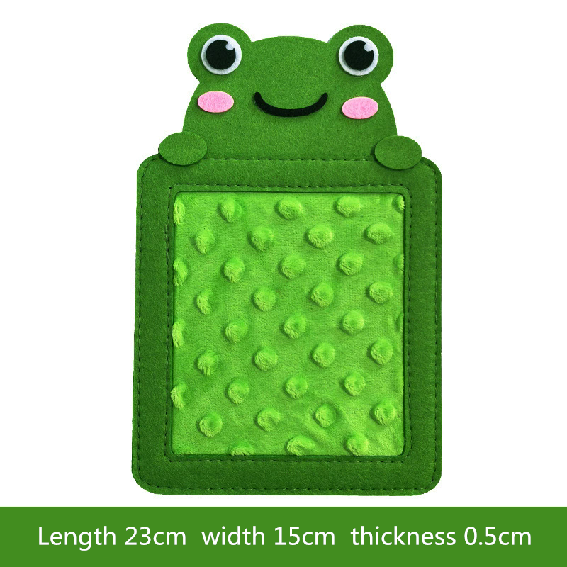 New Cartoon Sensory Tactiles Mat Animal Mat Education Felt Sensory Pad Unisex Learning Gift Children Hand Skill Tactiles Board