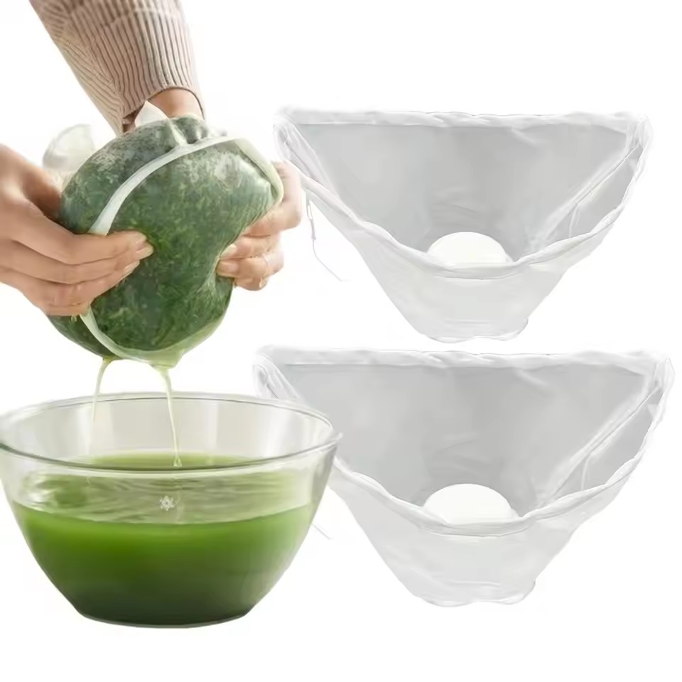 Reusable Cheese Cloth Bags Fine Mesh Strainer for Yogurt Juice Coffee Gauze Filtering Bags Kitchen Cooking Filter Strainers Bag