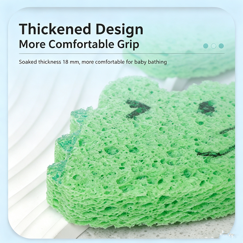 Animal cartoon bath sponge wipe, bath mud remover, bathroom supplies, bath wipe, kitchen cleaning, dishwashing sponge wipe