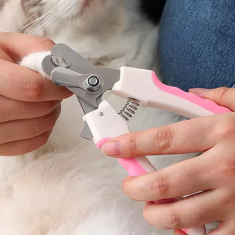 Professional Pet Nail Clipper Stainless Steel Dog Cat Nail Clippers Multifunctional Teddy Cat Stainless Steel Grooming Scissors