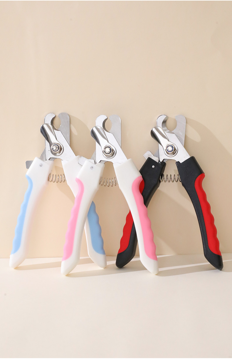 Professional Pet Nail Clipper Stainless Steel Dog Cat Nail Clippers Multifunctional Teddy Cat Stainless Steel Grooming Scissors