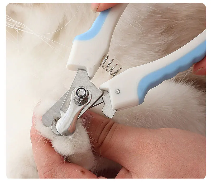 Professional Pet Nail Clipper Stainless Steel Dog Cat Nail Clippers Multifunctional Teddy Cat Stainless Steel Grooming Scissors
