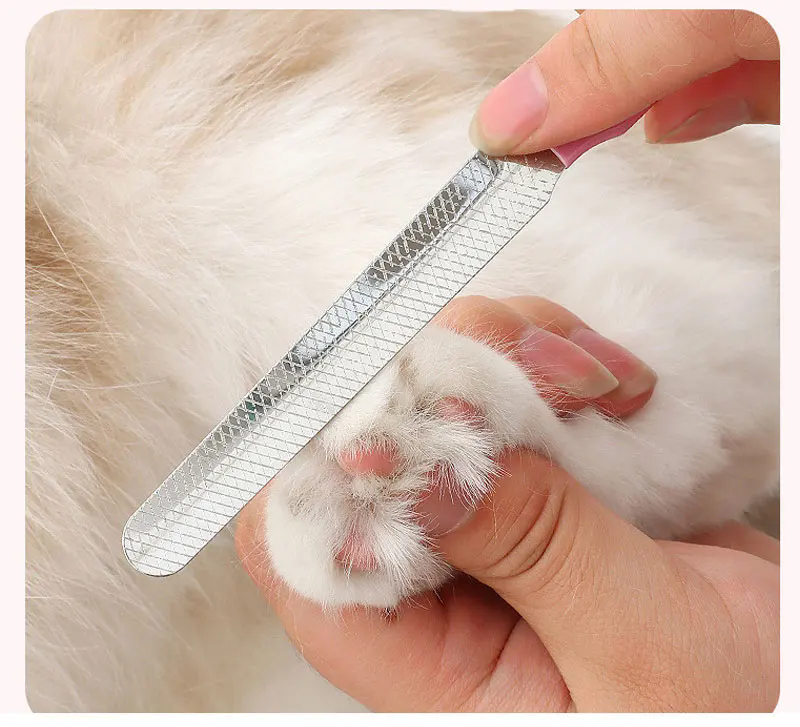 Professional Pet Nail Clipper Stainless Steel Dog Cat Nail Clippers Multifunctional Teddy Cat Stainless Steel Grooming Scissors