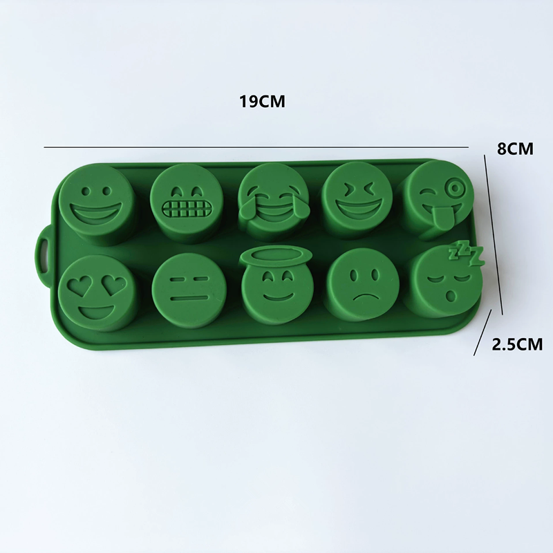 Emoji Chocolate Mold Emoji Ice Grid Food grade Silicone Ice Grid