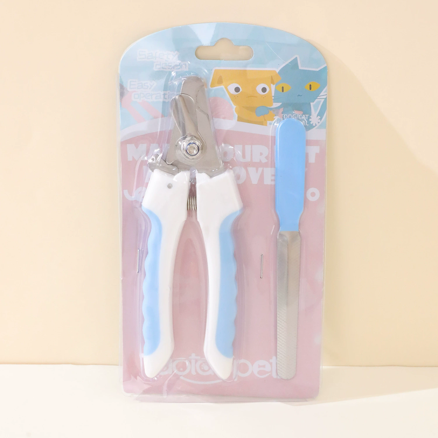 Professional Pet Nail Clipper Stainless Steel Dog Cat Nail Clippers Multifunctional Teddy Cat Stainless Steel Grooming Scissors
