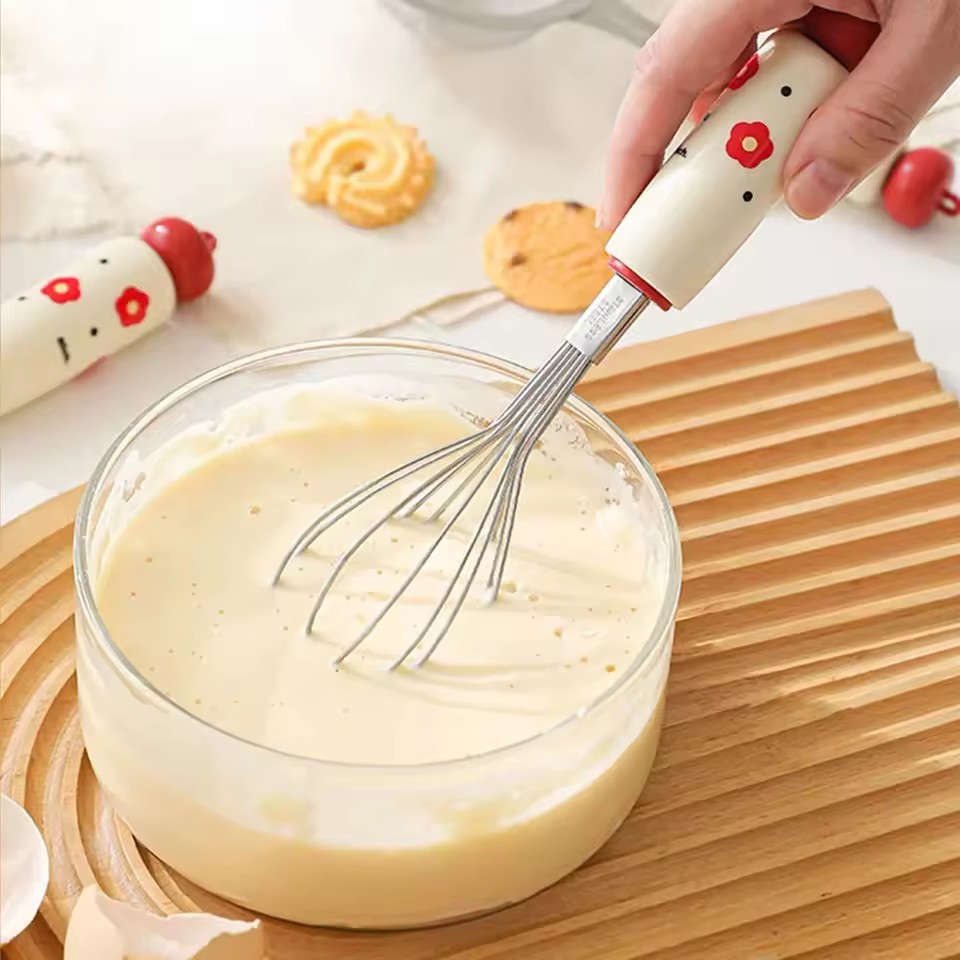 Baby Complementary Food Utensils Dopamine Kitchen Gadget Stainless Steel Egg Yolk Separator Mesh Filter Sieve Spoon Making Tool