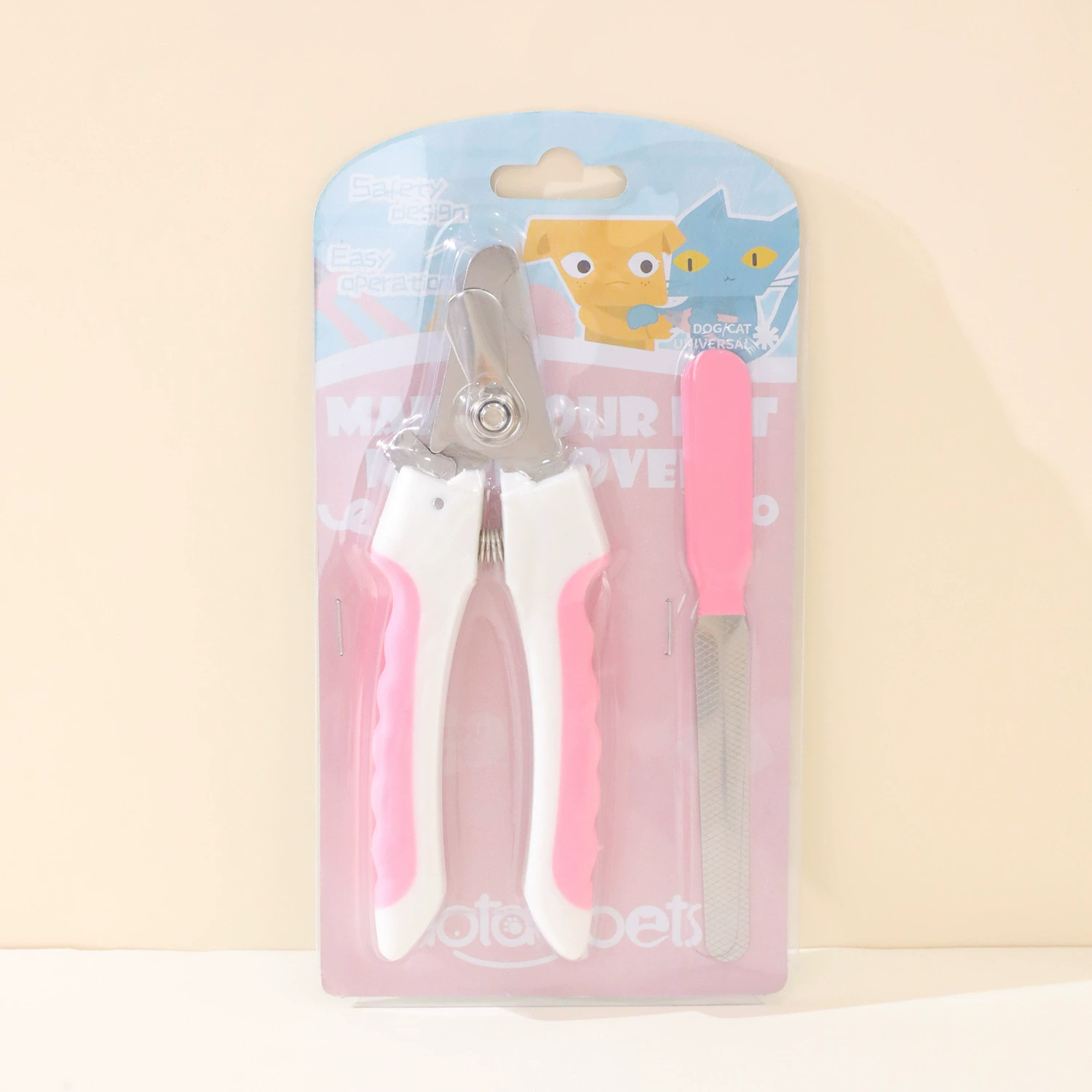 Professional Pet Nail Clipper Stainless Steel Dog Cat Nail Clippers Multifunctional Teddy Cat Stainless Steel Grooming Scissors
