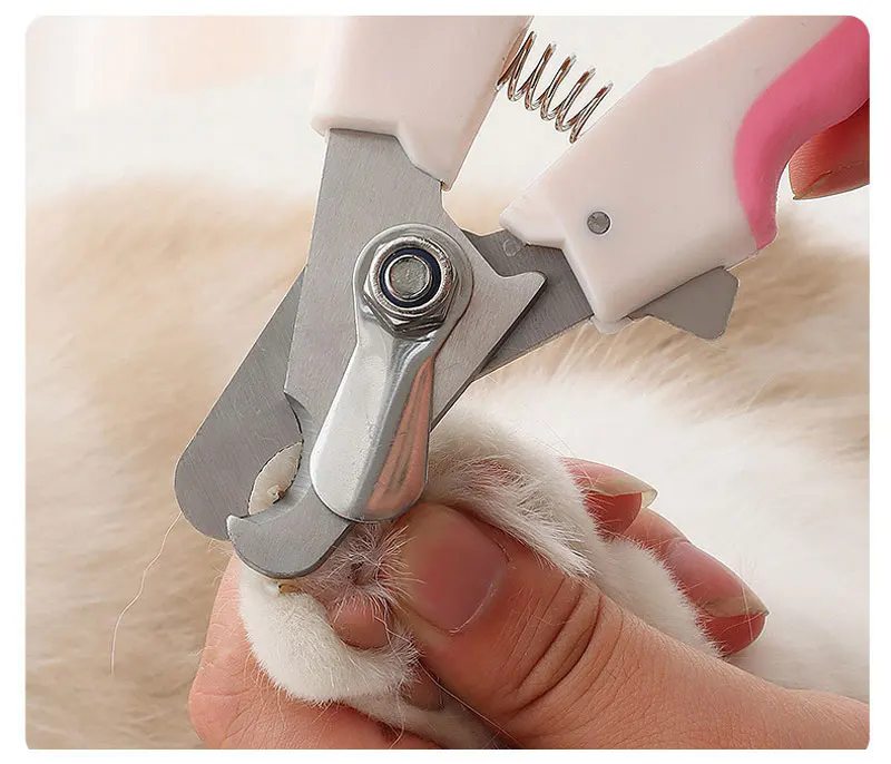 Professional Pet Nail Clipper Stainless Steel Dog Cat Nail Clippers Multifunctional Teddy Cat Stainless Steel Grooming Scissors