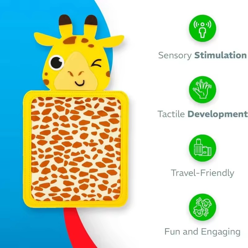 New Cartoon Sensory Tactiles Mat Animal Mat Education Felt Sensory Pad Unisex Learning Gift Children Hand Skill Tactiles Board