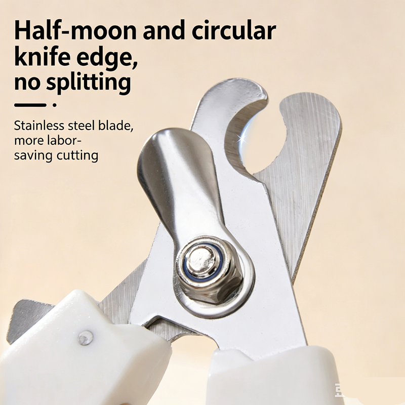 Professional Pet Nail Clipper Stainless Steel Dog Cat Nail Clippers Multifunctional Teddy Cat Stainless Steel Grooming Scissors
