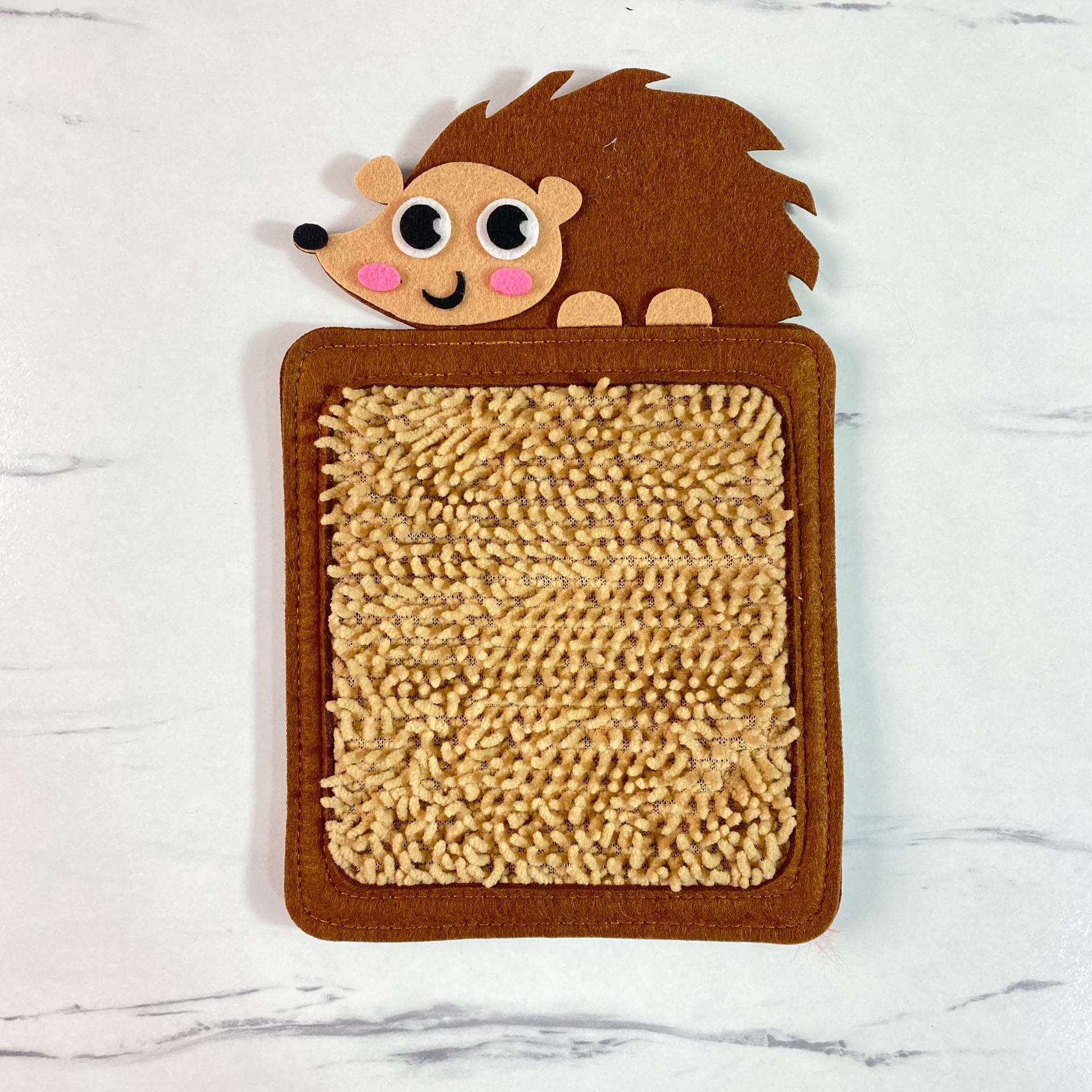 New Cartoon Sensory Tactiles Mat Animal Mat Education Felt Sensory Pad Unisex Learning Gift Children Hand Skill Tactiles Board