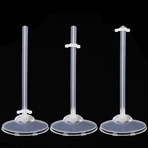 5 Pcs Translucence Dolls Stand High Quality Figure Display Holder Toy Model Accessories For 1/6 Doll Girl Kids Toys