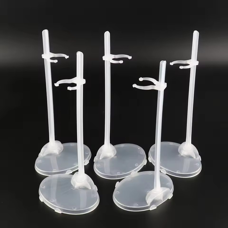 5 Pcs Translucence Dolls Stand High Quality Figure Display Holder Toy Model Accessories For 1/6 Doll Girl Kids Toys