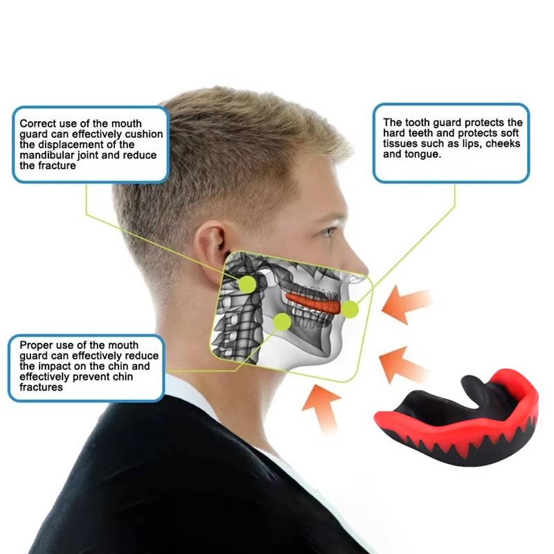Adult Professional Fighting Training Tooth Protection Boxing Sports Mouthguard Mma Muay Thai Children'S Fighting Mouth Guard