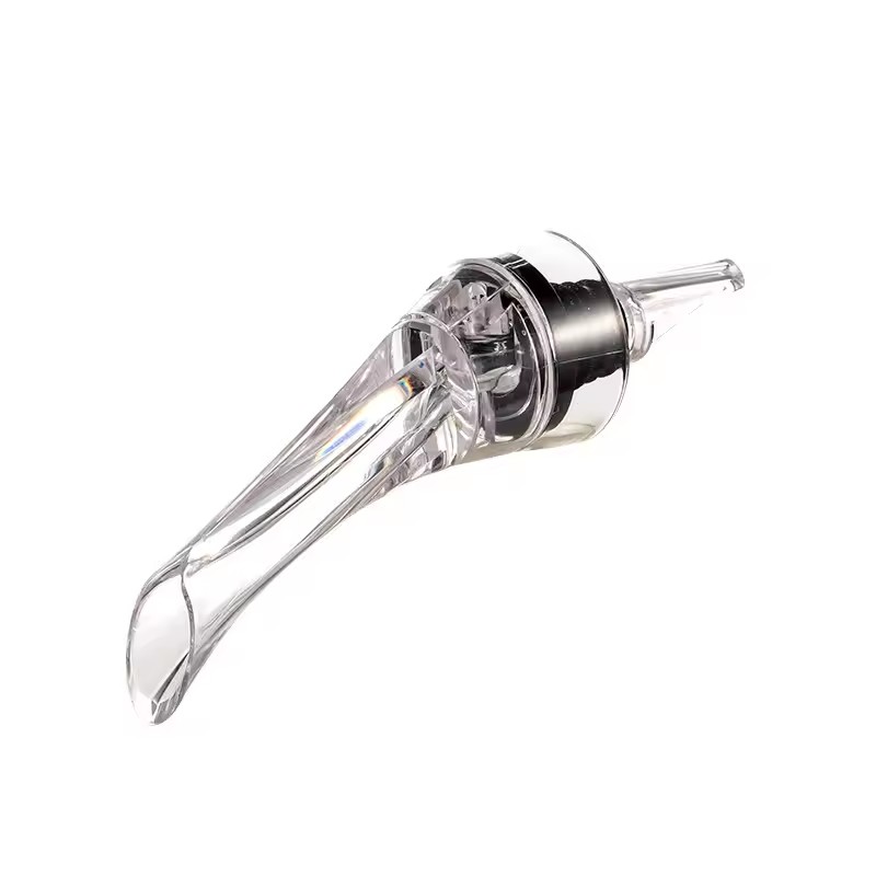 1pcs Magic Wine Decanter Wine Aerating Pourer Spout Decanter Wine Aerator Quick Aerating Pouring Tool Pump Portable Filter
