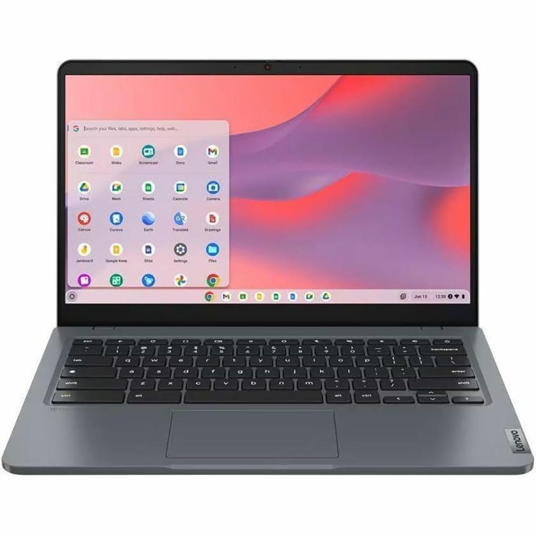 Lenovo Chromebook 4GB RAM 32GB Storage FHD 12" Display Lightweight Laptop – Upgradable to 500GB, Ideal for Students & Online Work