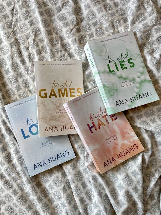1. Twisted Lies by Ana Huang 2. Twisted Hate by Ana Huang 3. Twisted Games by Ana Huang 4. Twisted Love by Ana Huang