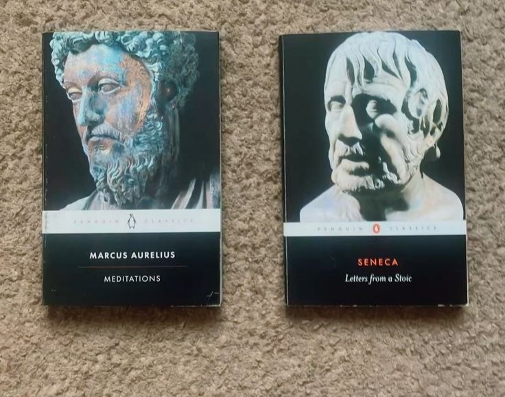 Meditations by Marcus Aurelius 2. Letters From a Stoic by Seneca