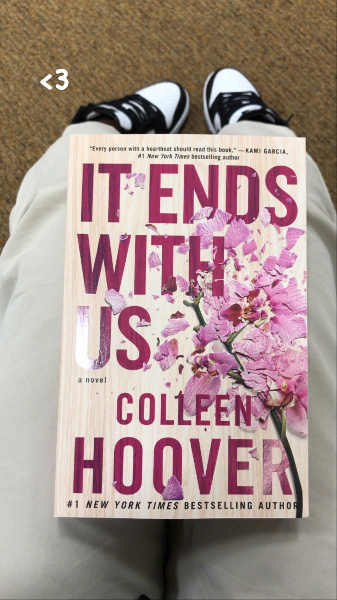 1. It starts with us by Colleen Hoover 2. It ends with us by Colleen Hoover
