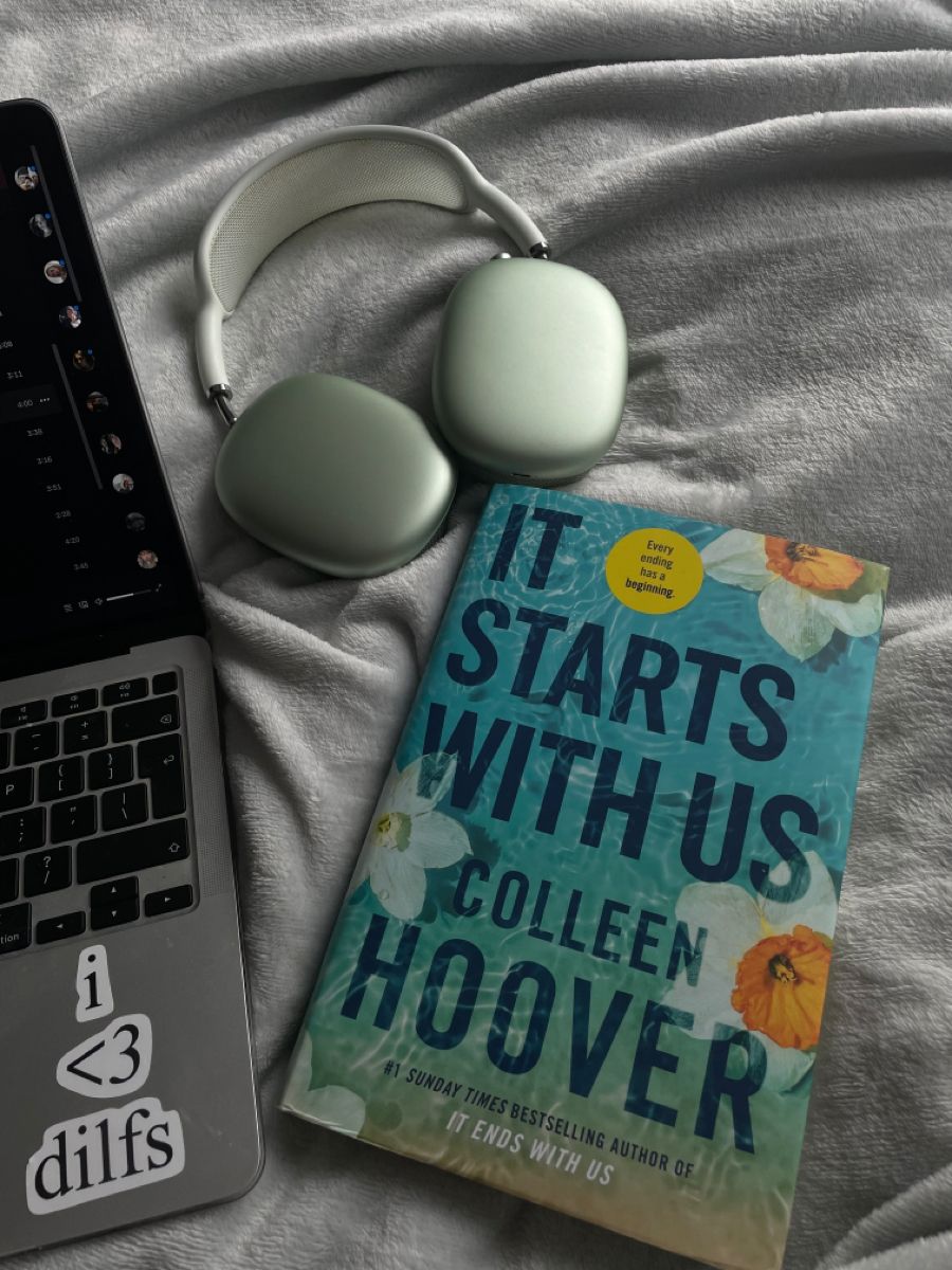 1. It starts with us by Colleen Hoover 2. It ends with us by Colleen Hoover