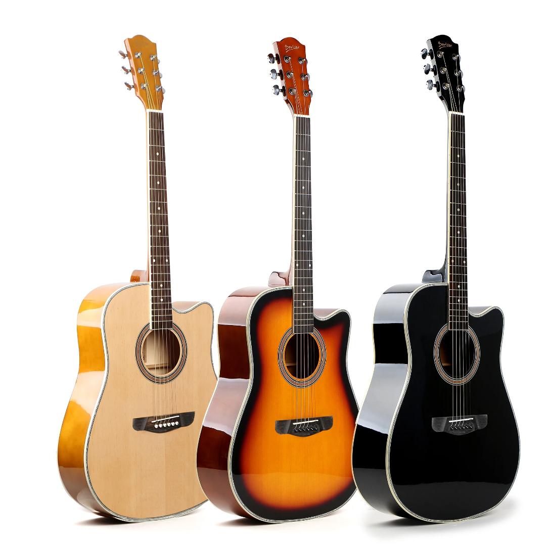 Acoustic Guitar With Pick Up natural