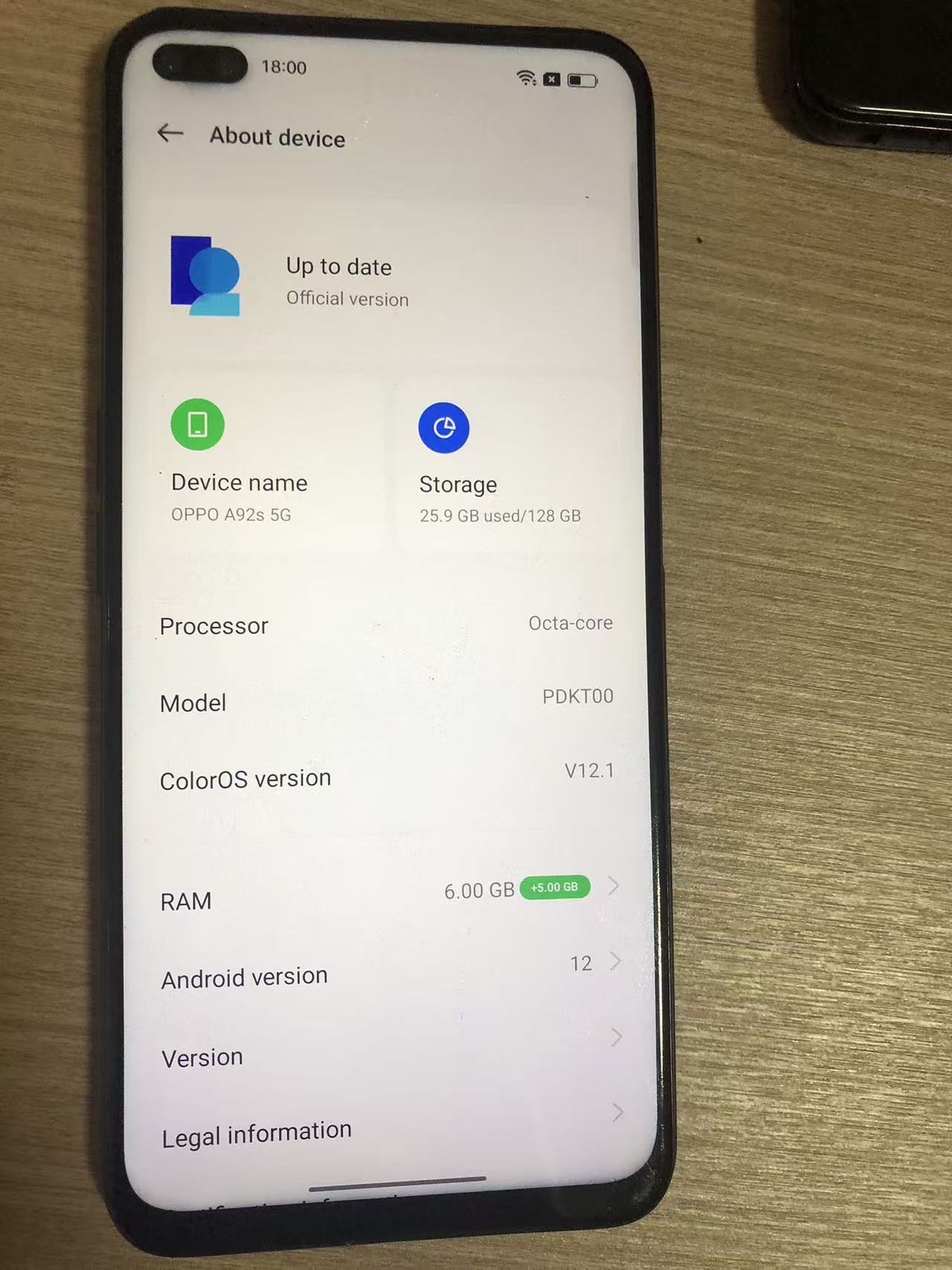 RefurbishedThe OPPO A92S is a 5G smartphone released in 2020, equipped with the MediaTek Dimensity 800 processor. It features a 120Hz high refresh rate display and a four-camera system as its core sel