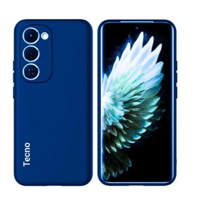Tecno Spark 40 Pro Plus Cover Original Silicone High Protection Premium Luxury Phone Case/ Back cover