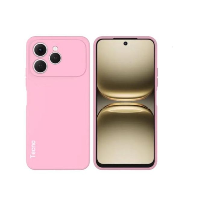 Tecno Spark 40 Cover Original Silicone High Protection Premium Luxury Phone Case/ Back cover