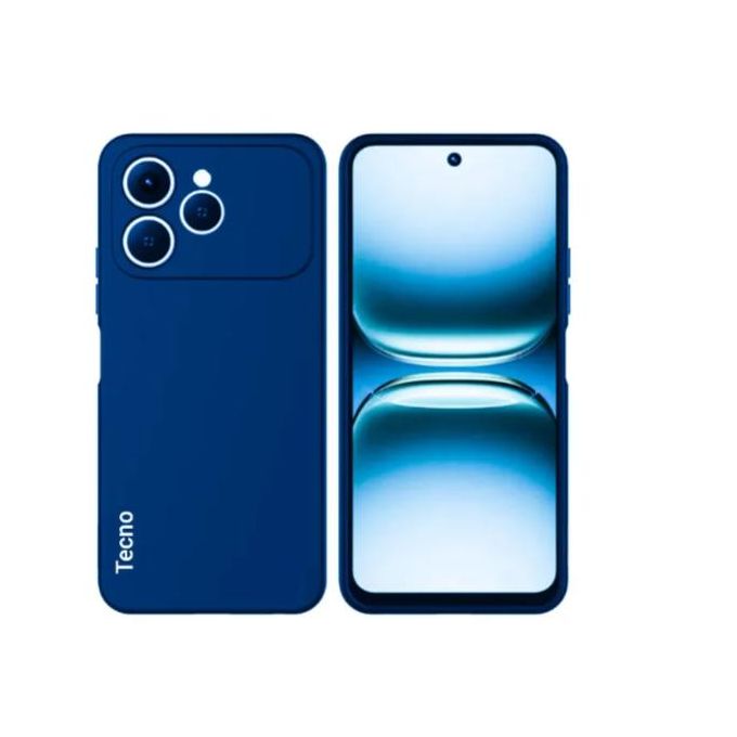 Tecno Spark 40 Cover Original Silicone High Protection Premium Luxury Phone Case/ Back cover