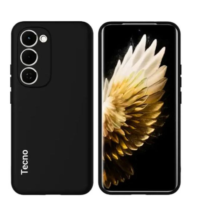 Tecno Spark 40 Pro Plus Cover Original Silicone High Protection Premium Luxury Phone Case/ Back cover