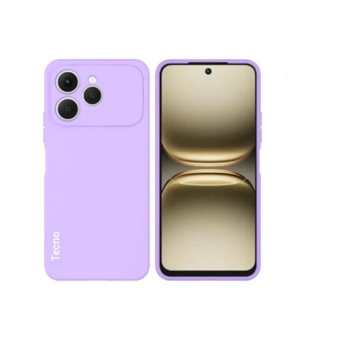 Tecno Spark 40 Cover Original Silicone High Protection Premium Luxury Phone Case/ Back cover