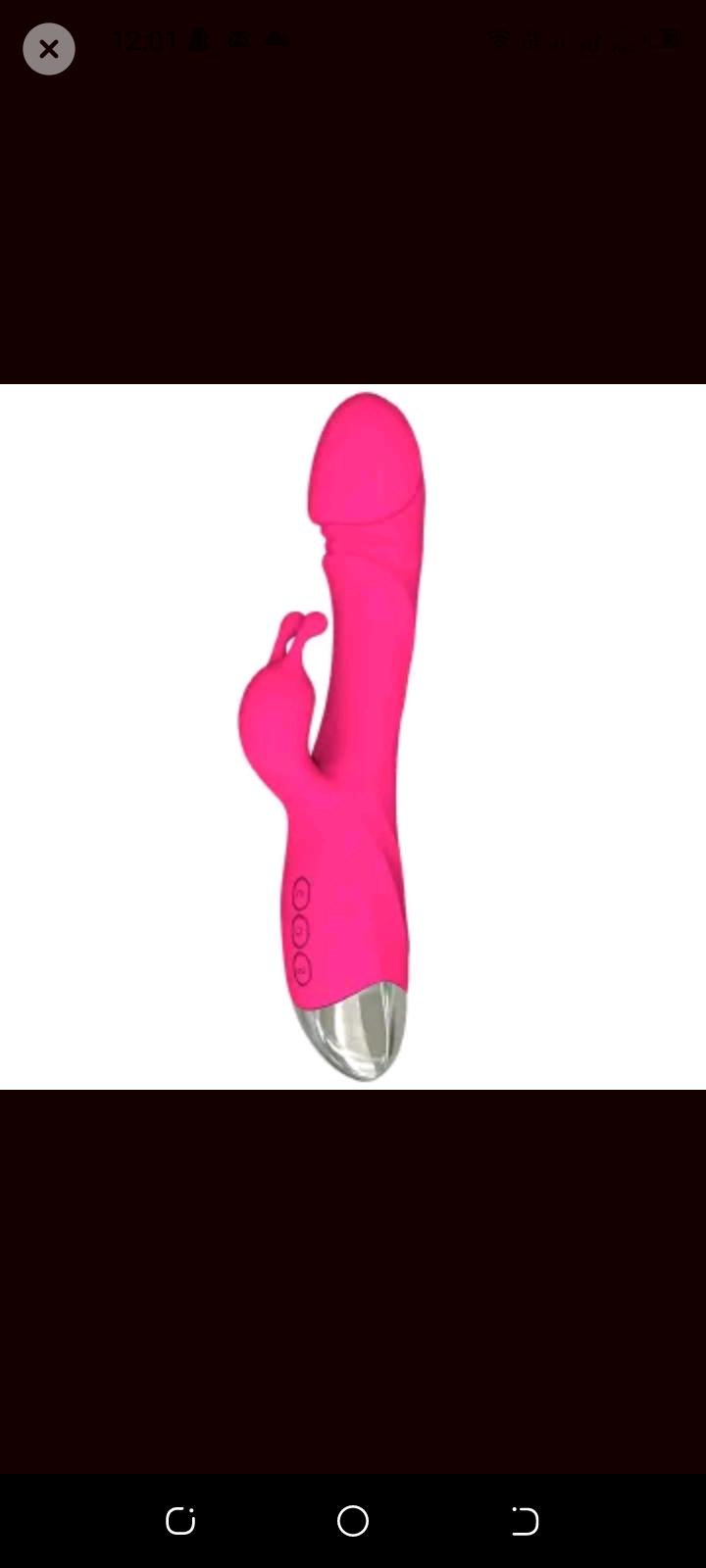 Realistic Dildo Rabbit Veined G Spot Vibrator Rechargeable Waterproof Powerful Vibrating Clit Stimulator Handhold Dual Motors Massager Adult Sex Toy for Ladies Women Couple