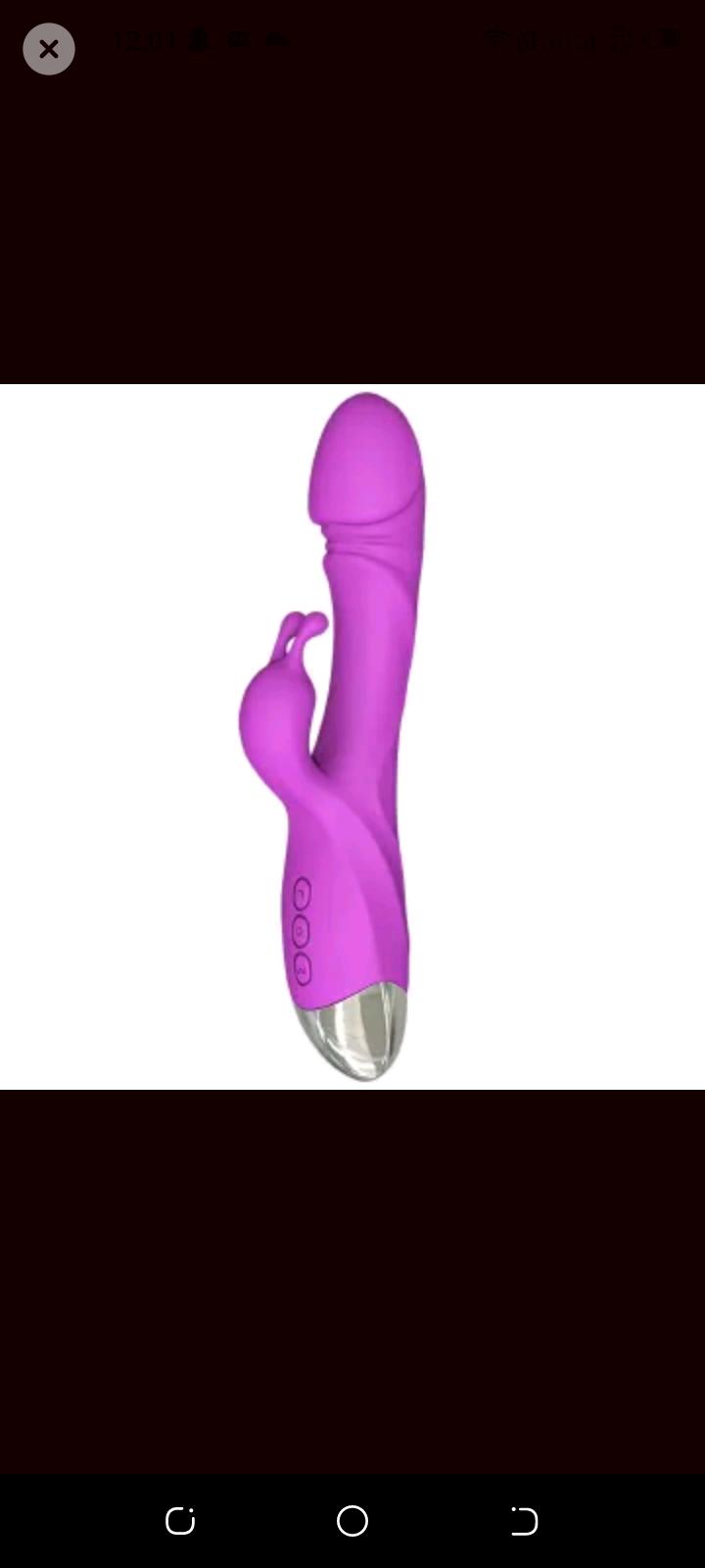 Realistic Dildo Rabbit Veined G Spot Vibrator Rechargeable Waterproof Powerful Vibrating Clit Stimulator Handhold Dual Motors Massager Adult Sex Toy for Ladies Women Couple