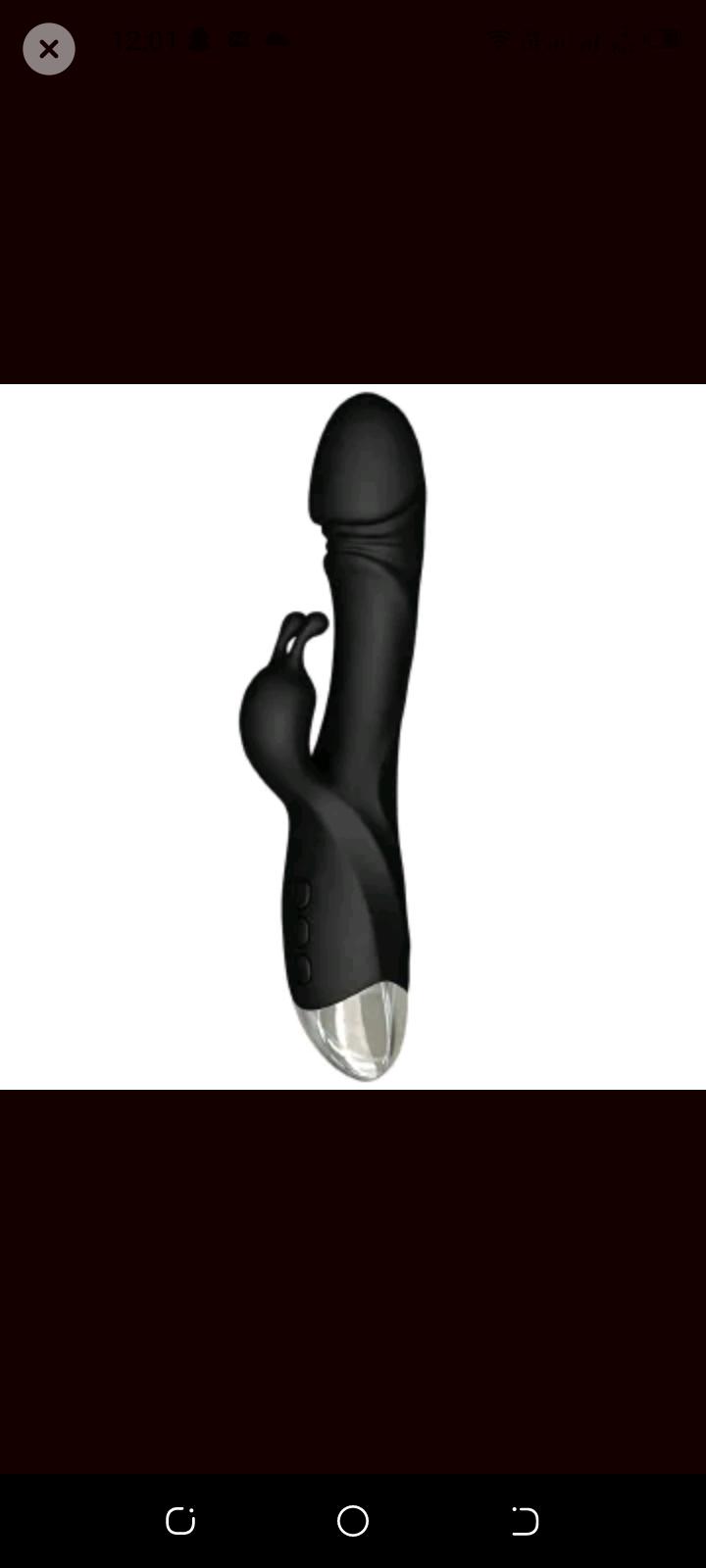 Realistic Dildo Rabbit Veined G Spot Vibrator Rechargeable Waterproof Powerful Vibrating Clit Stimulator Handhold Dual Motors Massager Adult Sex Toy for Ladies Women Couple