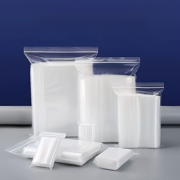 25PCS High Quality Heavy Duty Reusable Ziplock Storage Bags - Leak Resistant Food Storage Bags for Freezer, Fridge, Snacks, Meal Prep, Travel & Kitchen Organization