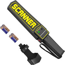 Garrett Super Scanner V – High-Sensitivity Handheld Security Metal Detector with Audible & Vibration Alerts