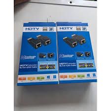 HDMI 30M Extender Over Cat6/Cat5e – 4K/1080P HDMI Signal Extension, Plug & Play TX/RX Kit