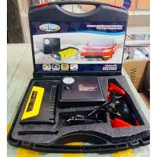 Multifunctional Car Jump Starter – Power Bank, Air Compressor, LED Light, Emergency Battery Booster Kit