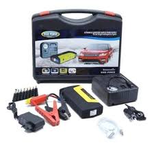 Multifunctional Car Jump Starter – Power Bank, Air Compressor, LED Light, Emergency Battery Booster Kit