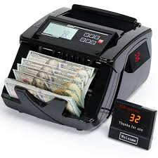 Multi-Currency Bill Counter Machine – UV/MG/IR Counterfeit Detection, High-Speed Cash Counting with LED Display