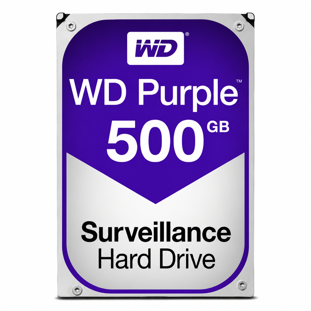 WD Purple 500GB Surveillance Hard Drive | 3.5" SATA CCTV HDD for DVR & NVR Security Systems