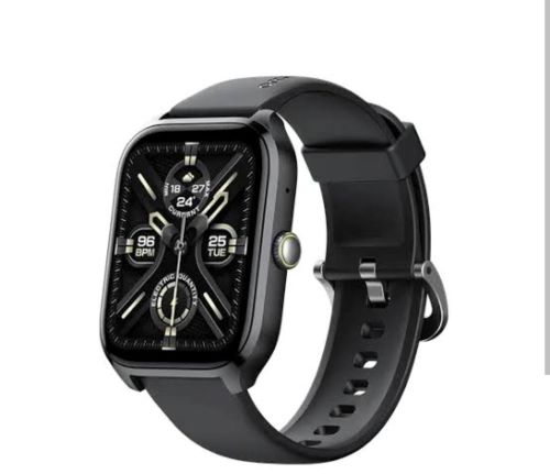 Oraimo Smartwatch 5 Lite 2.01” HD Full Touch Display with Bluetooth Calling, Sports Fitness Tracker, Heart Rate Monitor, Sleep & Step Tracker, Waterproof Design, Long Battery Life, Smart Alerts,