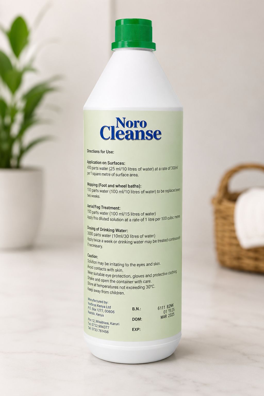 Noro Cleanse Disinfectant – Poultry & Farm Hygiene Solution