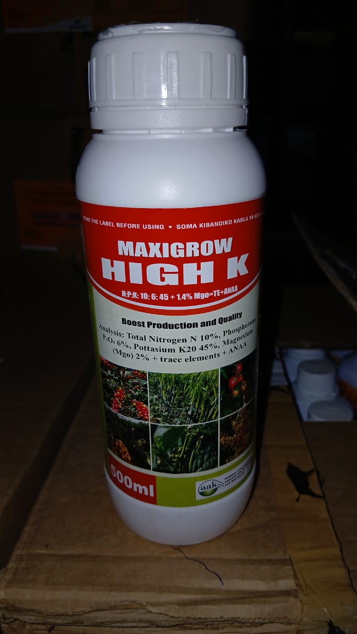 Maxi Grow High K Liquid Fertilizer – Potassium Booster for Flowering & Fruiting