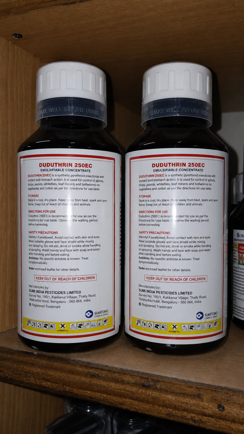 Duduthrin 250EC Insecticide 500ml – Emulsifiable Concentrate for Aphids, Thrips & Whiteflies