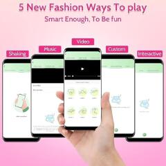 Vibrating Massage Tools for Date Night,Remote Control On Phone Pantie vibratiers Small Wireless Massager Toy for Adult